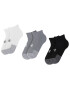 Under Armour Set de 3 perechi de șosete joase unisex Heatgear Lo Cut Sock 1346753-035 Negru - Pled.ro