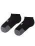 Under Armour Set de 3 perechi de șosete joase unisex Heatgear No Show Sock 1346755-001 Negru - Pled.ro