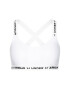 Under Armour Sutien sport UA Crossback Low Sports 1361033 Alb - Pled.ro