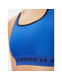 Under Armour Sutien sport Ua Crossback Mid Bra 1361034 Albastru Compression Fit - Pled.ro