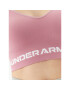 Under Armour Sutien sport Ua Seamless Low Long Bra 1357719 Roz Compression Fit - Pled.ro