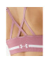 Under Armour Sutien sport Ua Seamless Low Long Bra 1357719 Roz Compression Fit - Pled.ro