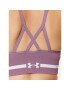 Under Armour Sutien sport Ua Seamless Low Long Bra 1357719 Violet Compression Fit - Pled.ro