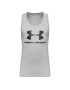 Under Armour Tank top UA Sportstyle Logo 1329589 Gri Regular Fit - Pled.ro