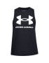 Under Armour Tricou tehnic Live Sportstyle Graphic Tank 1356297 Negru Regular Fit - Pled.ro