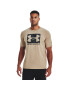 Under Armour Tricou UA ABC CAMO BOXED LOGO SS 1361673 Bej Regular Fit - Pled.ro