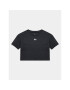 Under Armour Tricou Ua Crop Sportstyle Logo Ss 1380878 Negru Loose Fit - Pled.ro