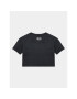 Under Armour Tricou Ua Crop Sportstyle Logo Ss 1380878 Negru Loose Fit - Pled.ro