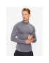 Under Armour Tricou Ua Hg Armour Comp Mock Ls 1369606 Gri Compression Fit - Pled.ro