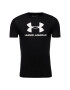 Under Armour Tricou Ua Sportstyle Logo 1329590 Negru Regular Fit - Pled.ro