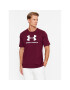 Under Armour Tricou Ua Sportstyle Logo Ss 1329590 Vișiniu Loose Fit - Pled.ro