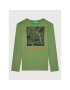 United Colors Of Benetton Bluză 3ATNC15EL Verde Regular Fit - Pled.ro