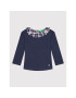 United Colors Of Benetton Bluză 3ATNC15G2 Bleumarin Regular Fit - Pled.ro