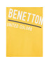 United Colors Of Benetton Bluză 3BC1C202C Galben Regular Fit - Pled.ro