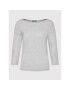 United Colors Of Benetton Bluză 3GA2E16A1 Gri Regular Fit - Pled.ro