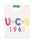 United Colors Of Benetton Bluză 3I9WC151Q Alb Regular Fit - Pled.ro