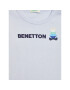 United Colors Of Benetton Bluză 3I9WMM28A Albastru Regular Fit - Pled.ro