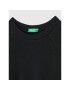 United Colors Of Benetton Bluză 3J73C15FN Negru Regular Fit - Pled.ro