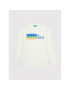 United Colors Of Benetton Bluză 3VTEC15B7 Alb Regular Fit - Pled.ro