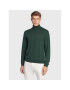 United Colors Of Benetton Bluză cu gât 1071U2128 Verde Regular Fit - Pled.ro