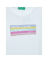 United Colors Of Benetton Bluză 3I9WG104K Alb Regular Fit - Pled.ro