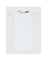 United Colors Of Benetton Bluză 3PQYD101C Alb Regular Fit - Pled.ro