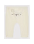 United Colors Of Benetton Pantaloni din material 3YFQMF271 Bej Regular Fit - Pled.ro