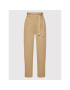 United Colors Of Benetton Pantaloni din material 4DUKDF008 Bej Relaxed Fit - Pled.ro