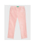 United Colors Of Benetton Pantaloni din material 4DZBGE00L Roz Regular Fit - Pled.ro