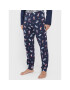 United Colors Of Benetton Pantaloni pijama 30IL4F006 Bleumarin Regular Fit - Pled.ro