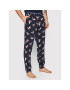 United Colors Of Benetton Pantaloni pijama 3KWW4F003 Bleumarin Regular Fit - Pled.ro