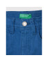 United Colors Of Benetton Pantaloni scurți de blugi 4KV9C9003 Albastru Slim Fit - Pled.ro