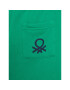 United Colors Of Benetton Pantaloni scurți sport 3J70G900P Verde Regular Fit - Pled.ro