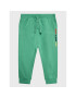 United Colors Of Benetton Pantaloni trening 3J68GF020 Verde Regular Fit - Pled.ro