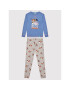 United Colors Of Benetton Pijama 30960P016 Albastru Regular Fit - Pled.ro