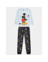 United Colors Of Benetton Pijama 3VR50P051 Gri Regular Fit - Pled.ro