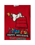 United Colors Of Benetton Pulover PEANUTS 1032Q100A Roșu Regular Fit - Pled.ro