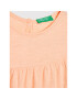 United Colors Of Benetton Rochie de vară 3Z7QGV002 Portocaliu Regular Fit - Pled.ro