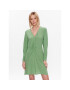 United Colors Of Benetton Rochie de zi 43A0DV031 Verde Regular Fit - Pled.ro