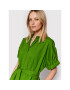 United Colors Of Benetton Rochie tip cămașă 4EW7DV01K Verde Regular Fit - Pled.ro