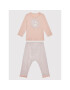 United Colors Of Benetton Set bluză și pantalon 3ZK6A1002 Roz Regular Fit - Pled.ro