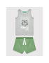 United Colors Of Benetton Set top i pantaloni scurti 3096GK002 Colorat Regular Fit - Pled.ro