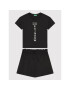 United Colors Of Benetton Set tricou și pantaloni scurți 3096Z11SN Negru Regular Fit - Pled.ro