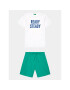 United Colors Of Benetton Set tricou și pantaloni scurți 3096CK006 Colorat Regular Fit - Pled.ro