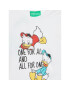 United Colors Of Benetton Tricou DISNEY 3096G103J Alb Regular Fit - Pled.ro