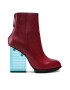 United Nude Botine Hi Rise Bootie Hi 10636701165 Roșu - Pled.ro