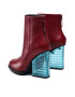 United Nude Botine Hi Rise Bootie Hi 10636701165 Roșu - Pled.ro