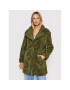 Urban Classics Cojoc Sherpa TB3058 Verde Oversize - Pled.ro