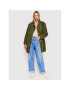 Urban Classics Cojoc Sherpa TB3058 Verde Oversize - Pled.ro