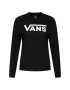 Vans Bluză Flying V Classic VN0A47WN Negru Regular Fit - Pled.ro